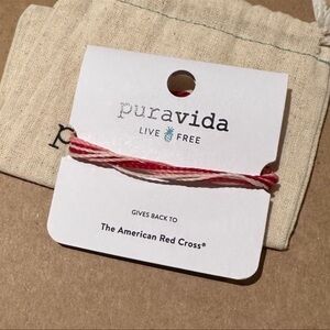 PURA VIDA Blood Saves Lives Bracelet NEW!